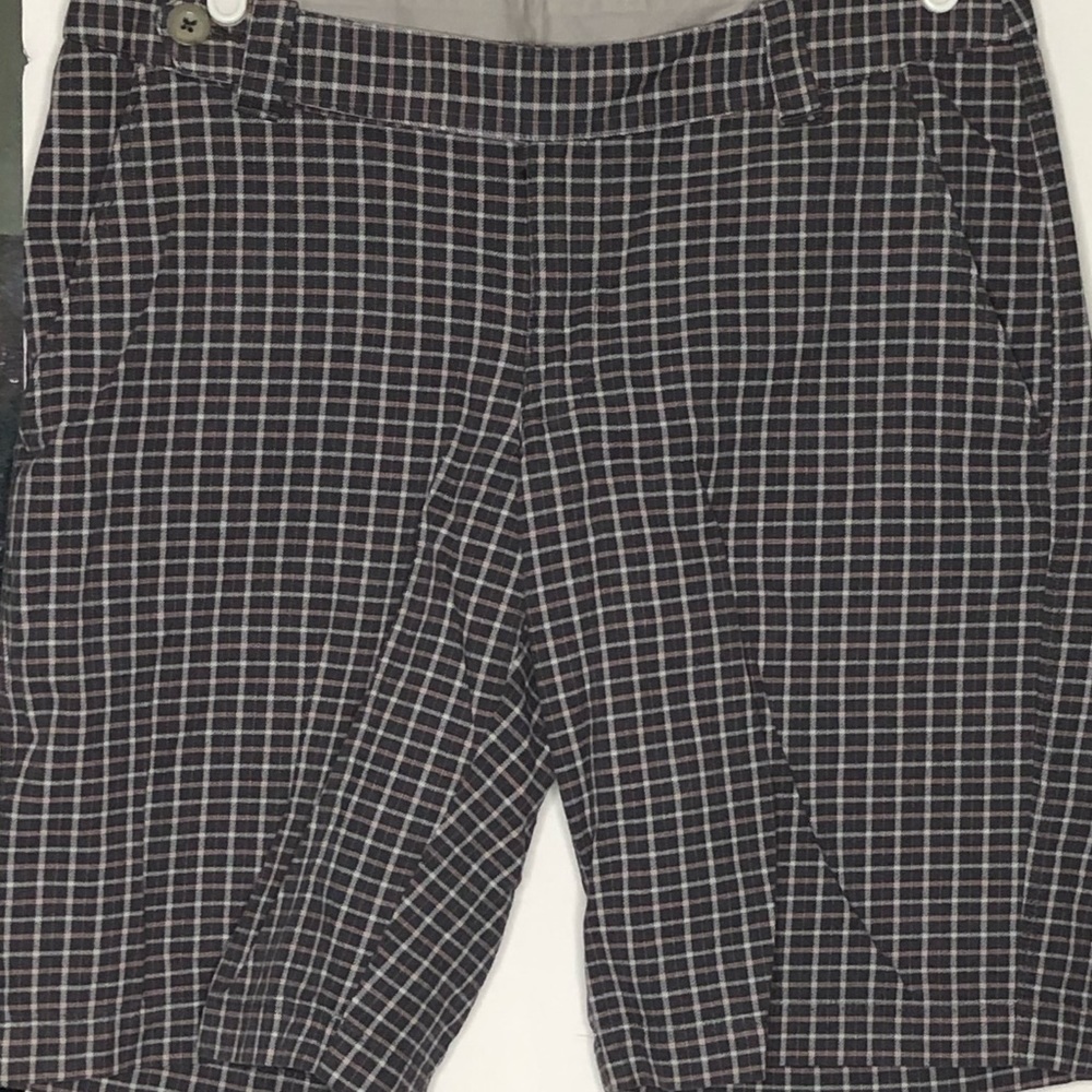 The North face women’s shorts size 10 NWT plaid